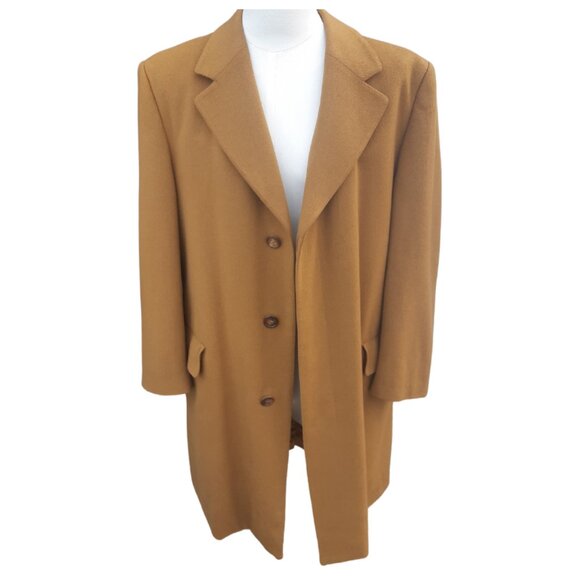 St. Michael's SZ 46 100% Pure Cashmere Men's Over Coat - Picture 2 of 14